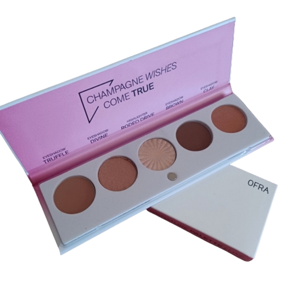 OFRA CHAMPAGNE WISHES COME TRUE EYE SHADOW Makeup Pallet Compact Face